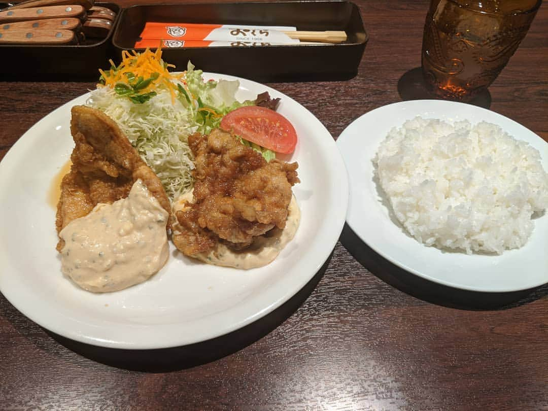 ネモのインスタグラム：「宮崎と言えば、  チキン南蛮でしょ！  って事で食べてきました。ご馳走さまです！」