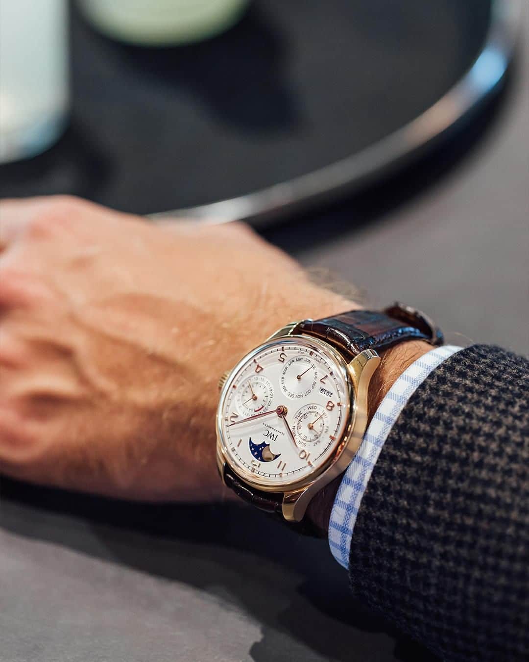 IWCさんのインスタグラム写真 - (IWCInstagram)「Time is on your side when your watch is the epitome of precision and polish, the #IWCPortugieser Perpetual Calendar (Ref. IW503302)」1月27日 23時00分 - iwcwatches