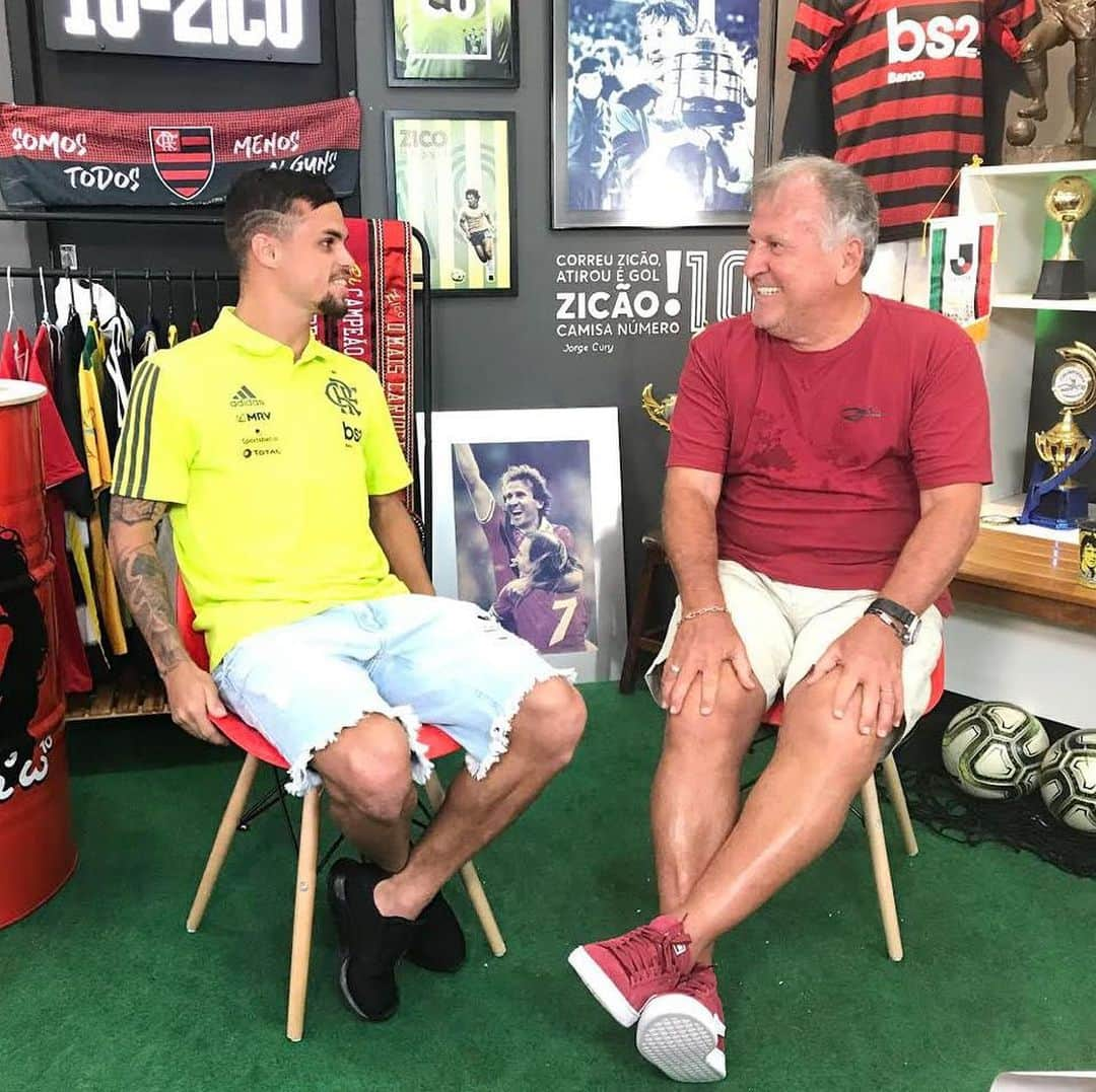 ジーコさんのインスタグラム写真 ジーコinstagram Ja No Canal Zico 10 No Youtube O De Papo Com Alberto Valentim Antes De Ir Para A Pre Temporada Com O Botafogo Conversou Com A Gente Falando