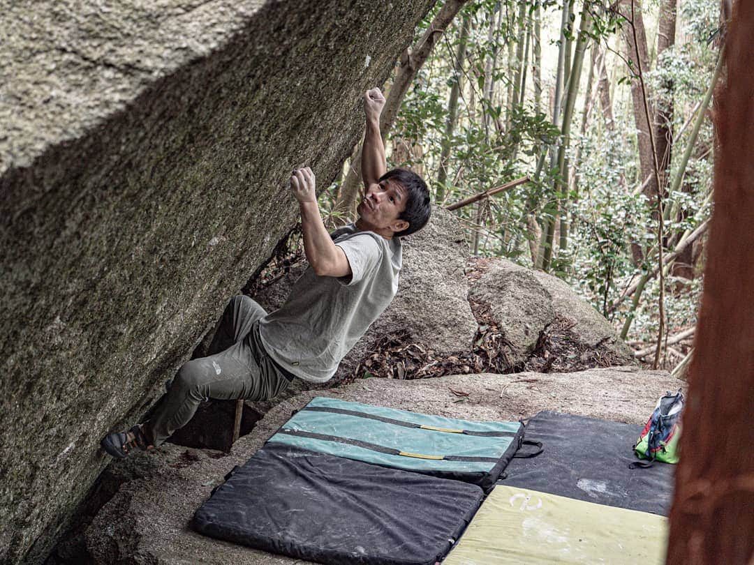 中島徹さんのインスタグラム写真 - (中島徹Instagram)「Mini BOD🔥 Problem: Keishi V9 Climber: @monkeydoing」1月28日 0時07分 - saruzaemon9