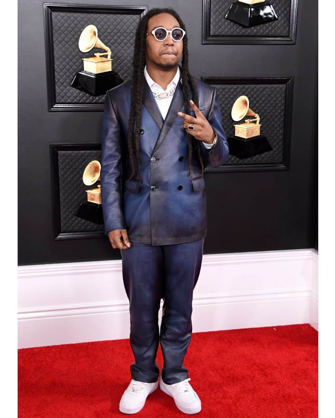 クリスヴァンアッシュさんのインスタグラム写真 - (クリスヴァンアッシュInstagram)「@yrntakeoff IN @BERLUTI AT THE GRAMMYS  @migos #migos #yrntakeoff #patina #berluti #krisvanassche  @jeanpierrebaux」1月27日 15時09分 - kris_van_assche