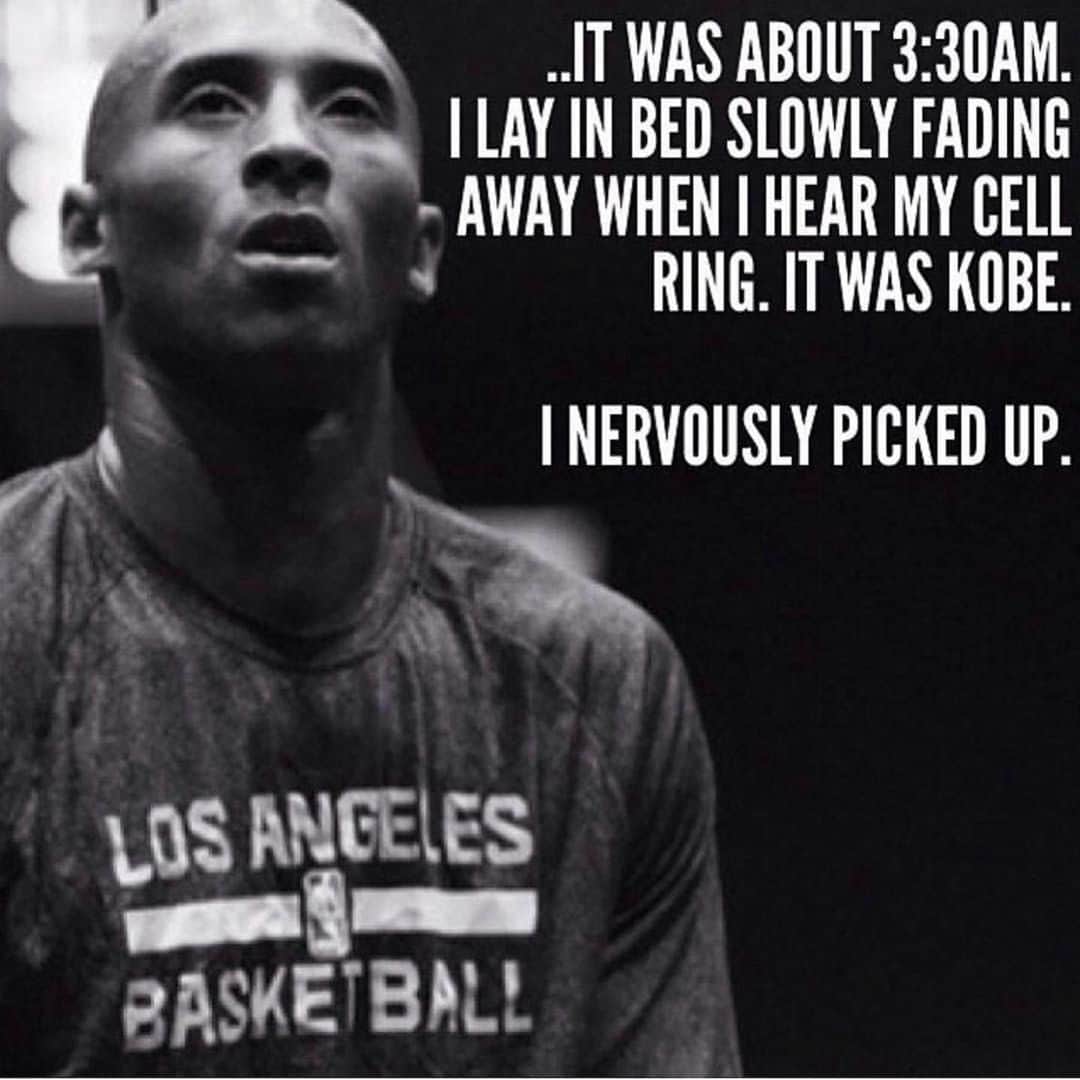 Jacqueline Fernandezさんのインスタグラム写真 - (Jacqueline FernandezInstagram)「RIP Kobe 💔 A story about Kobe Bryant, as told by a professional trainer who worked with - Bryant for the Olympics: It was about 3:30 AM. I lay in bed, slowly fading away when I hear my cell ring. It was Kobe. I nervously picked up. "Hey, uhh Rob, I hope I'm not disturbing anything right?" "Uhh no, what's up Kobe?” "Just wondering if you could just help me out with some conditioning work, that's all." . I checked my clock. 4:15 AM. "Yeah sure, I'll see you in the facility in a bit." . It took me about twenty minutes to get my gear and out of the hotel. When I arrived and opened the room to the main practice floor I saw Kobe. Alone. He was drenched in sweat as if he had just taken a swim. It wasn't even 5AM.” - Robert (USA Trainer) . Growing up, they don’t tell you how many hours of studying is required to get straight A’s. When you apply for a job, you aren’t told how many successful projects you need to complete to climb to the top of the ladder. . When you hear about the most successful people in the world though, whether it’s in business, sports, or entertainment there is always 1 common factor among them all. Day after day after day, they put in the Work. . Tomorrow morning, think about what you want to accomplish. Think about what you want from life. Will you do whatever it takes including sacrificing free time now so that you can reap the reward later? . I know what it's like to feel stuck, to fail, and to have people around you doubt your capabilities.  But, I will never know what it feels like to quit. Make each day yours for the taking, make it a day your future self will thank you for. 🖤 @kobebryant」1月27日 16時07分 - jacquelienefernandez