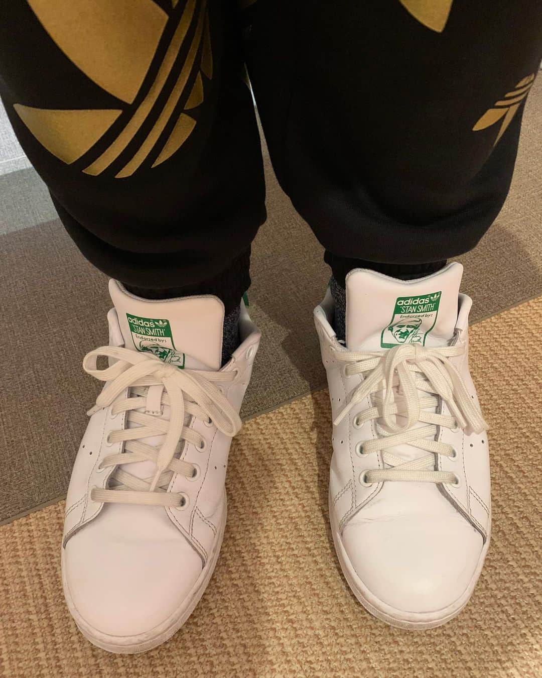 下村大樹のインスタグラム：「たまにはアディダス！ #アディダス　#adidas  #スタンスミス」