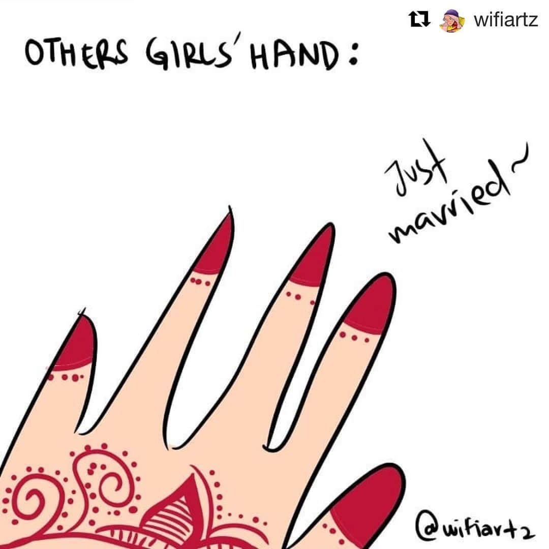 Koleksi Komik Malaysiaさんのインスタグラム写真 - (Koleksi Komik MalaysiaInstagram)「#Repost @wifiartz with @get_repost ・・・ I WAS boyish when I was kid so I dont get too comfy with things of makeup, henna(?), skincare until I ended my high school year. Now everyone who literally looks at my hand assume that i am the clumsiest in this family. Is it still out there who has the same cases As mine???😂😂😂 . #komikmalaysia #comic #art #digitalart #lukisan」1月27日 18時41分 - tokkmungg_exclusive