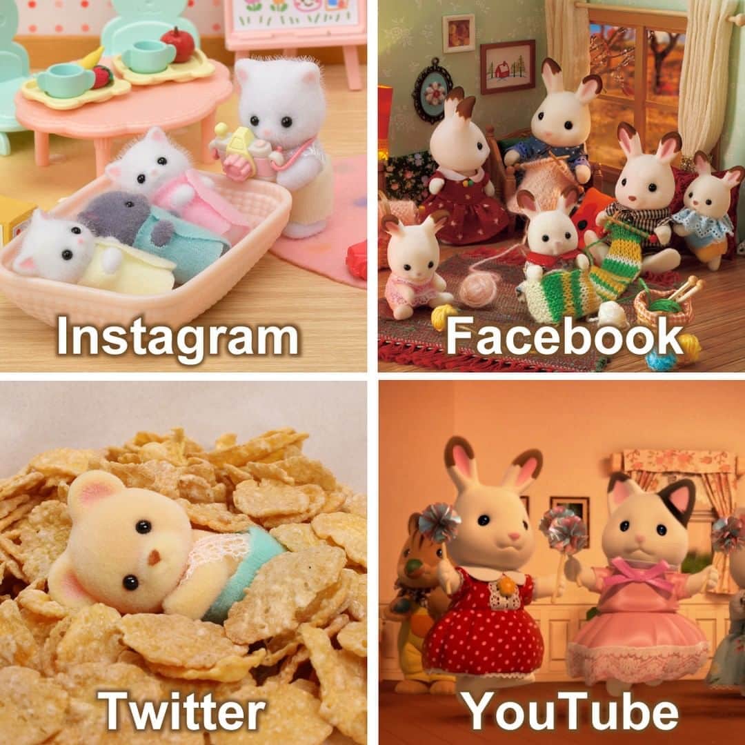 シルバニアファミリー 公式 さんのインスタグラム写真 シルバニアファミリー 公式 Instagram シルバニアファミリーの世界をこれからも楽しんでくださいね Dollypartonchallenge シルバニアファミリー シルバニア Sylvanianfamilies Calicocritters