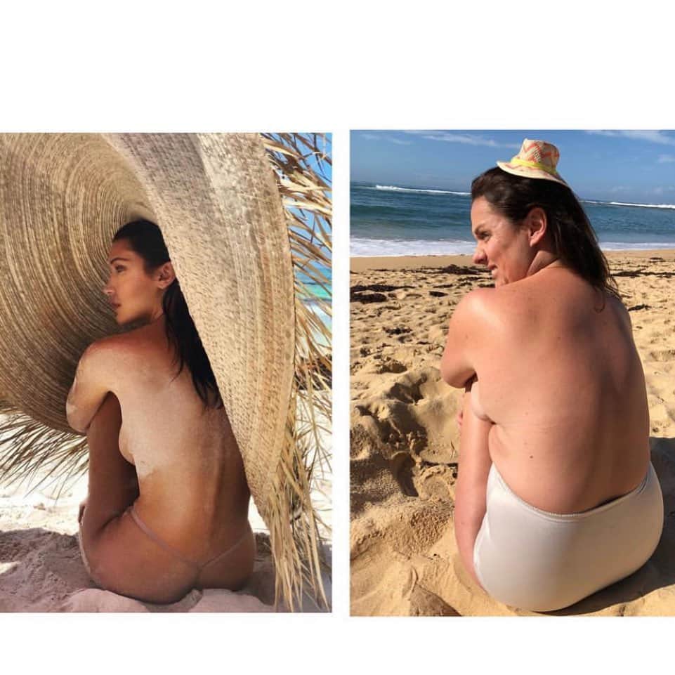 セレステ・バーバーのインスタグラム：「When Bella won’t share her hat.  #celestechallengeaccepted  #celestebarber  #funny  #bellahadid」