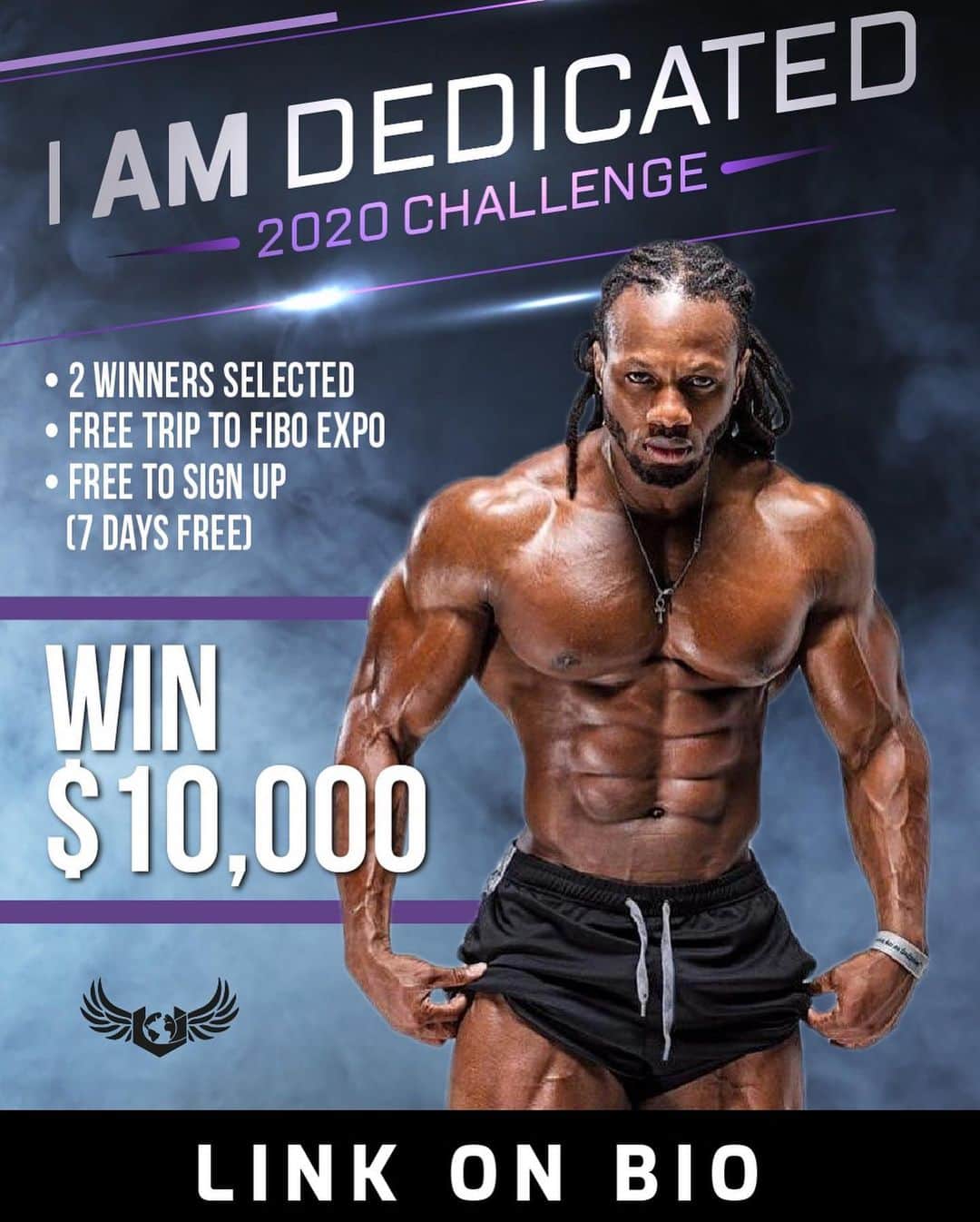 Ulissesworldさんのインスタグラム写真 - (UlissesworldInstagram)「Guaranteed RESULTS❗️24hrs LEFT!  LAST DAY TO SIGN UP👆LINK IN MY BIO👆2020 Dedication Challenge💪🏽 Time is running out! Get in the best shape ever! ⤵️ _ My 12 Week @iamdedicated_army Challenge includes: - 12-week gym training program - 12 Week Meal Plans - Private Members Only App - 24hrs Email Support - Facebook Support Community - Weekly Check-Ins - 2 All Paid Expense Trip to FIBO Expo in Cologne 🇩🇪 - Prizes for best transformation 🥇1st place - $5000 🥈2nd Place - $3000 🥉3rd Place -$2000 (Wild Card Prize - Most Dedicated) Let Me Help You Get Fit!👆LINK IN MY BIO👆 Good Luck💪🏽👊🏽」1月27日 21時15分 - ulissesworld