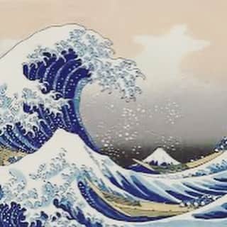 北欧ネイルサロンさんのインスタグラム写真 - (北欧ネイルサロンInstagram)「北斎フレンチ🌊 The Hokusai French nail」1月27日 21時58分 - art_hokune