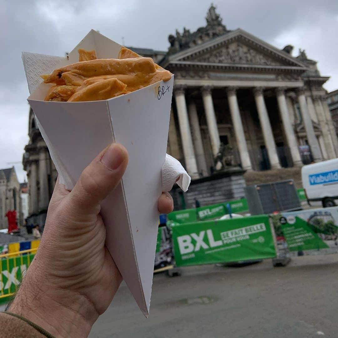 ジャンポールレスパナールのインスタグラム：「. Gosh I missed this (the fries not the works :))))」