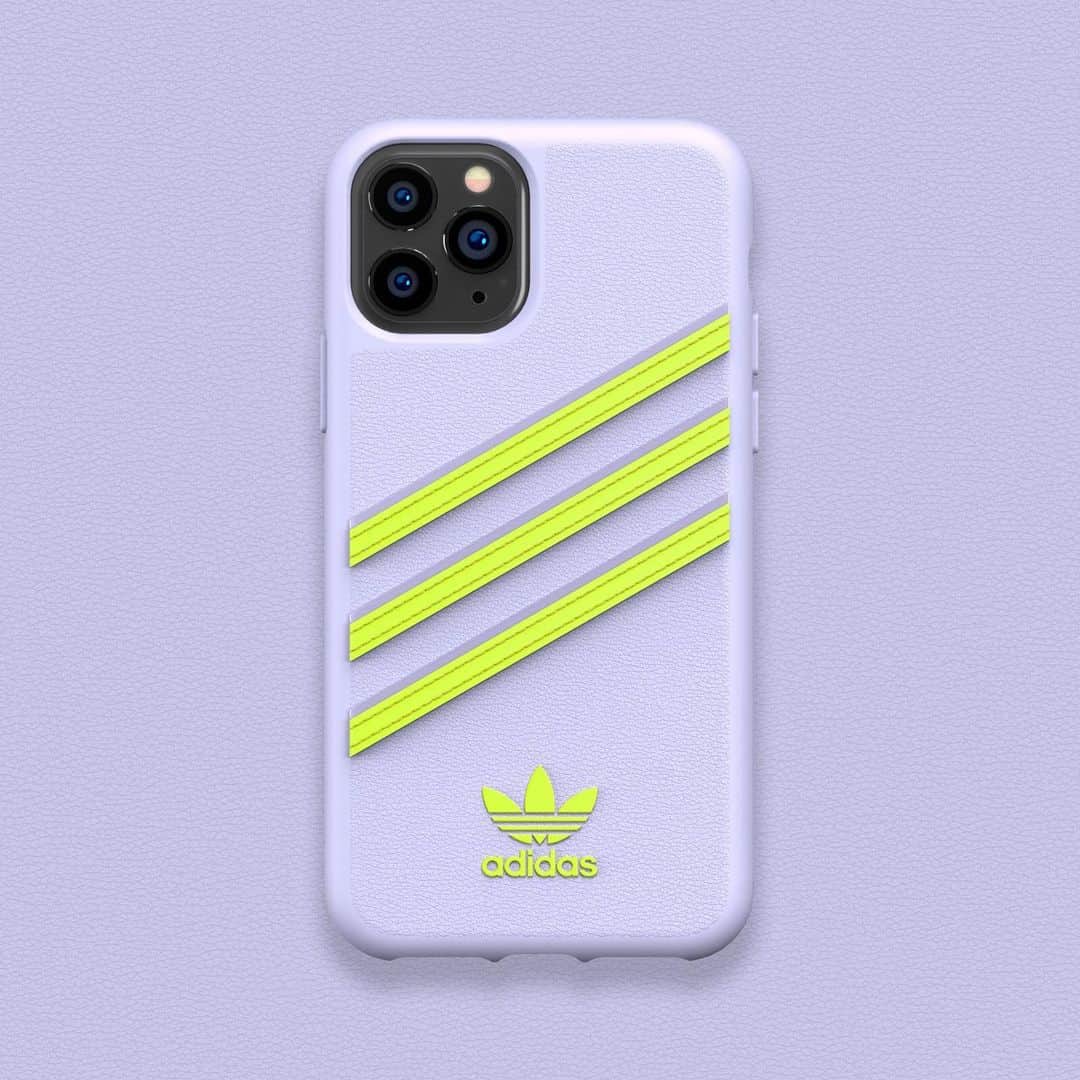 Telecom Lifestyleさんのインスタグラム写真 - (Telecom LifestyleInstagram)「Our 3-stripes case is now available in Purple Tint/High-Res Yellow. Go to www.adidascases.com to shop yours. #heretocreate #adidasoriginals」1月27日 22時21分 - adidascases