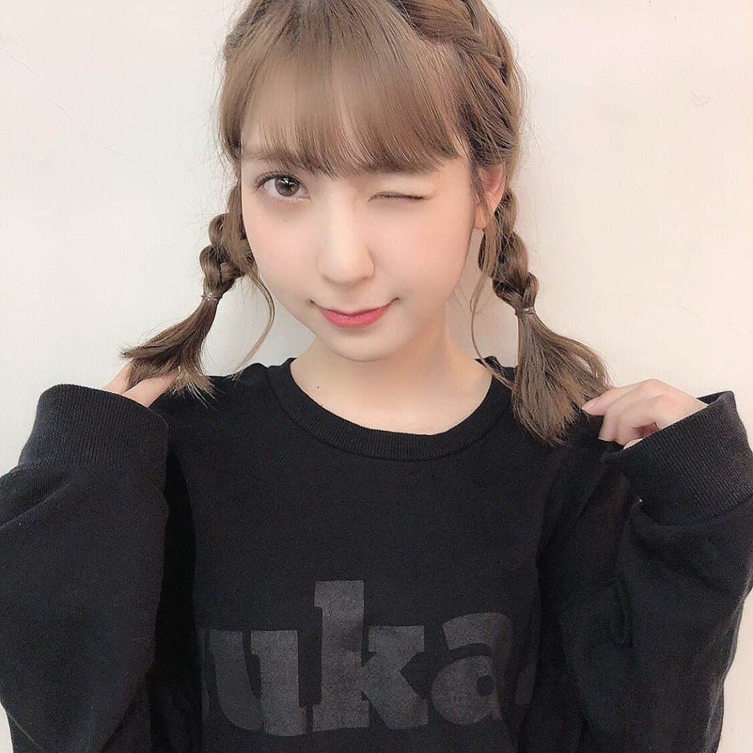 松岡菜摘さんのインスタグラム写真 - (松岡菜摘Instagram)「. . みつあみちゃん☺︎ . #hairarrange #hairstyle #みつあみ」1月27日 22時40分 - natsustagram_hkt