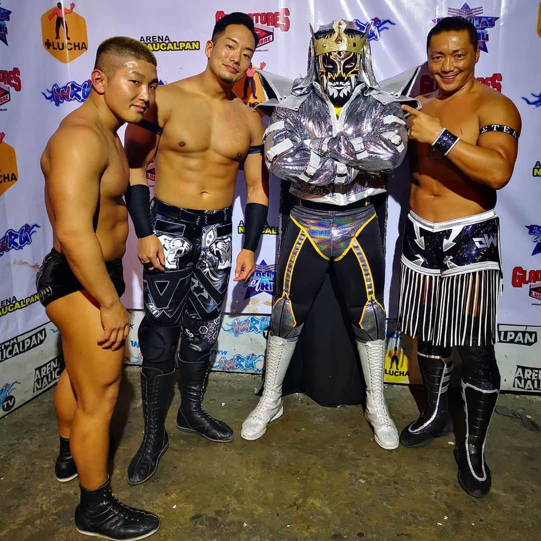 CIMAさんのインスタグラム写真 - (CIMAInstagram)「With Puma King. #STRONGHEARTS #damnation #ddtpro #luchalibre #mexico #owe #AEW」1月28日 1時28分 - supercima1115