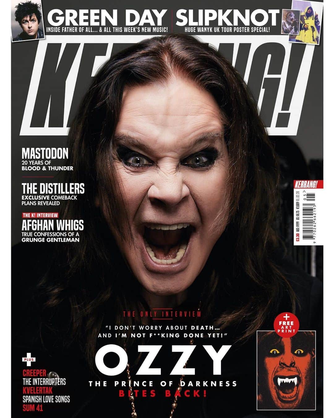 Kerrang!さんのインスタグラム写真 - (Kerrang!Instagram)「In this week's issue – out Wednesday, January 29 – we visit Ozzy Osbourne at home in Los Angeles to hear how music saved rock’s greatest star. Pre-order the mag now and get it delivered straight to your door, anywhere in the 🌍: Kerrang.Newsstand.co.uk」1月28日 1時35分 - kerrangmagazine_