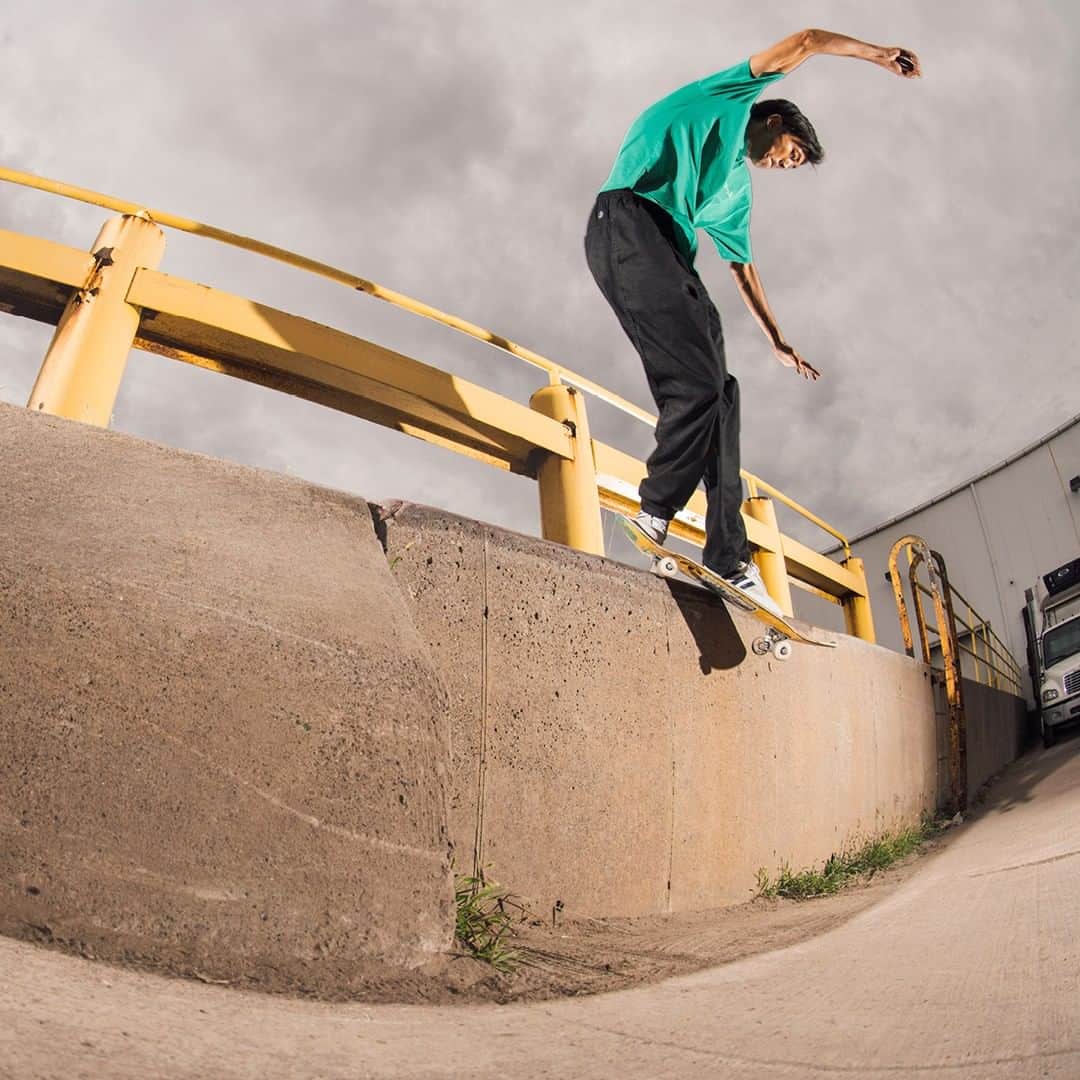 adidas Skateboardingのインスタグラム：「Dipped and locked /// @shin_sanbongi drops a back smith on Detroit’s toughest in the new Matchbreak Super. • #adidasSkateboarding #MatchbreakSuper」