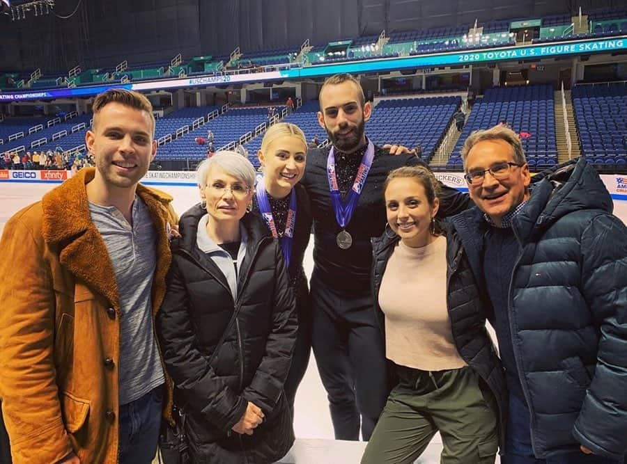 アシュリー・ケインさんのインスタグラム写真 - (アシュリー・ケインInstagram)「As we were reminded yesterday, being able to do what we love and what we are passionate about for the time that we get to do it is truly a blessing. Although the performances we put out this week were far from what we trained for and that we expected from ourselves, without these experiences we would never learn or grow. It’s always an honor to hear your name announced at a National Championships and stand on the podium amongst so many incredible athletes. A huge thank you to our team who stands by our side no matter the outcome and is always there to help us move forward. We are very grateful to @usfigureskating for the opportunity to represent our country at the World Championships in Montreal in March! Thank you everyone❤️ #USCHAMPS20」1月28日 5時01分 - icegirlash
