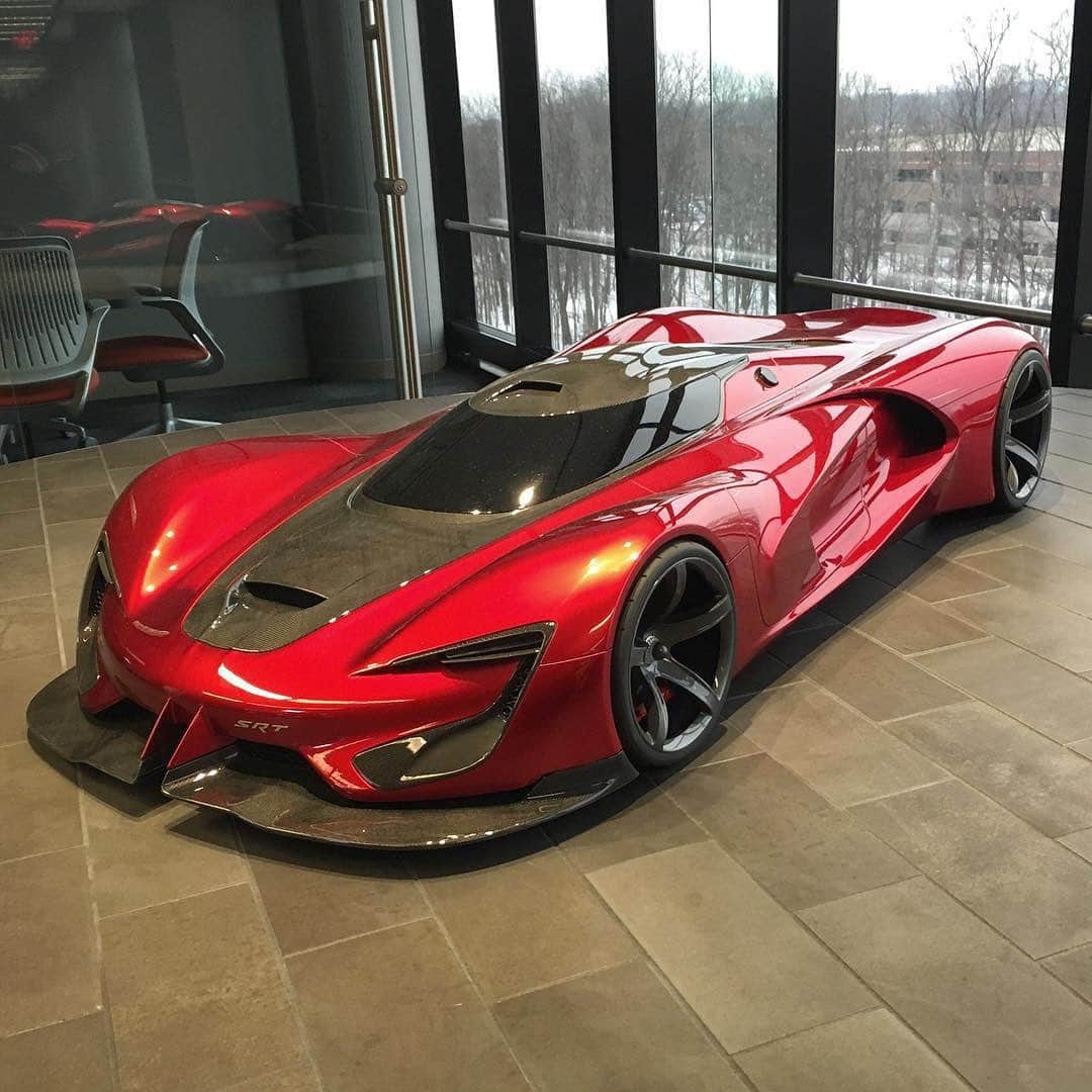 CARLiFESTYLEさんのインスタグラム写真 - (CARLiFESTYLEInstagram)「Should Dodge make this SRT TomaHawk concept car? Comment below! Photo by @trostlemark #tomahawk #srt #carlifestyle」1月28日 7時06分 - carlifestyle