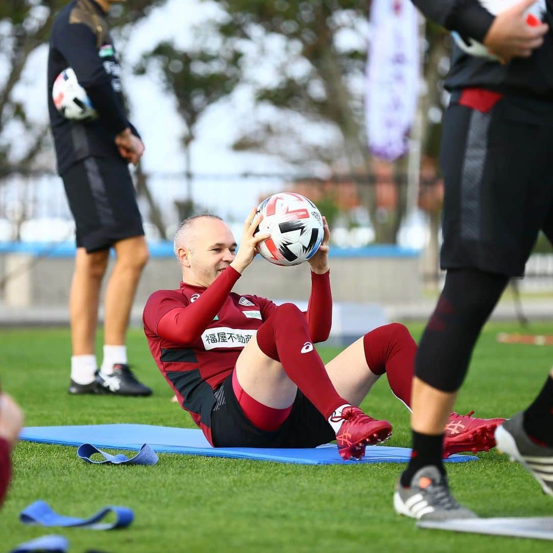 アンドレス・イニエスタさんのインスタグラム写真 - (アンドレス・イニエスタInstagram)「Day 2 ⚽️ @visselkobe」1月28日 7時58分 - andresiniesta8