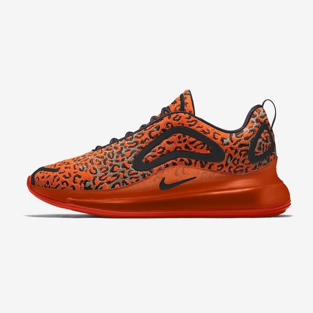 HYPEBEASTさんのインスタグラム写真 - (HYPEBEASTInstagram)「@hypebeastkicks: @maharishi and @nike have teamed up to rework the Air Max 720 in its signature leopard camo print via the Nike By You platform. With multiple hues available for the upper and the bulbous Air Max cushioning unit, the shoe can be customized with pre-selected phrases or left unadorned, and maharishi branded hits can also be placed on the pull tabs. Look for the collection to release on the Nike webstore in the coming weeks for $220 USD per pair.⁠⠀ Photo: Nike」1月28日 17時30分 - hypebeast