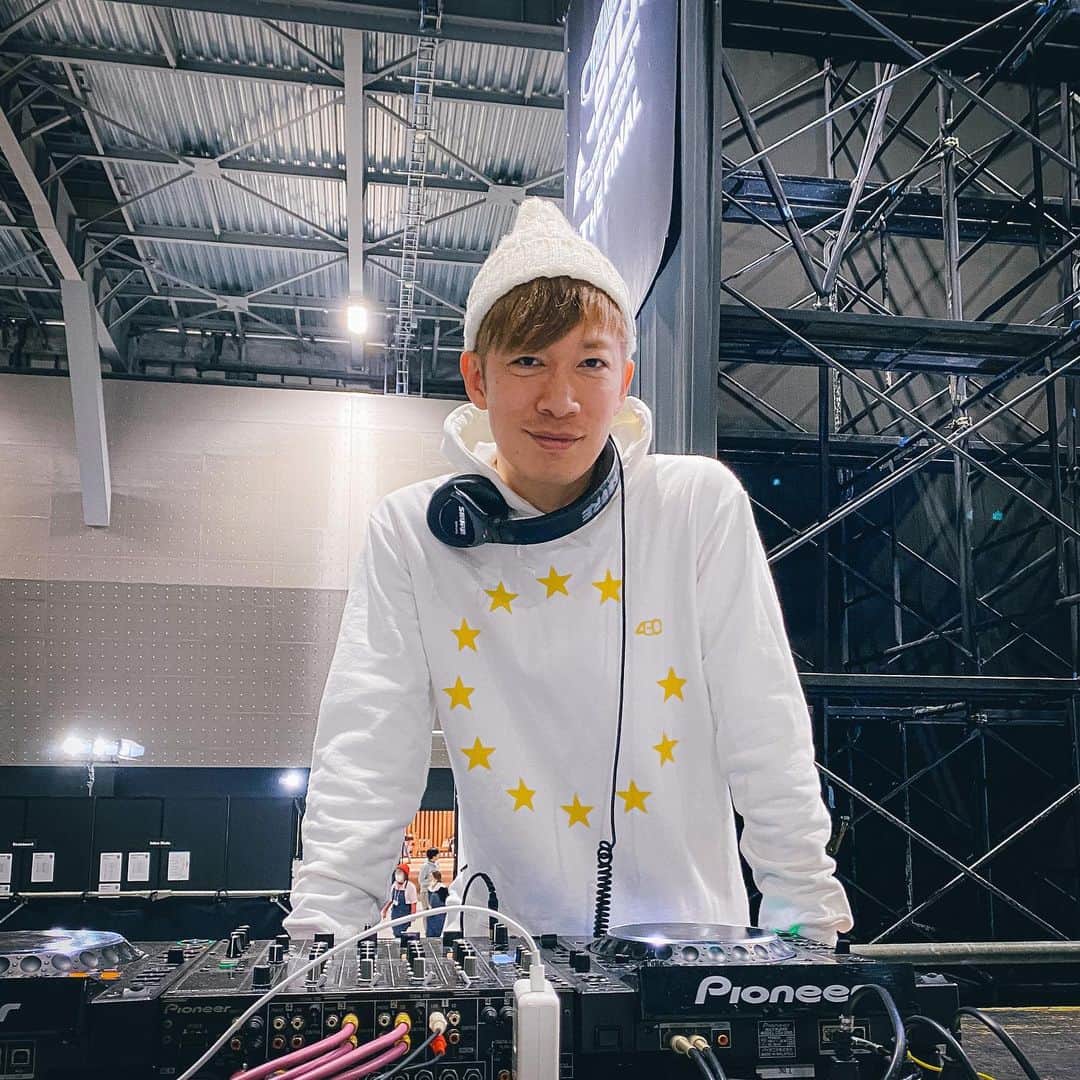 DJ U-ICHIのインスタグラム：「#chimeraaside  #thefinal 決勝ラウンドのバトルのDJやらせていただきました。 緊張感の中、楽しめたDJでした。 選曲と流しながらバトルをみながらと、、なかなか難しいのですが… 会場も盛り上げていかないといけないし、色んな意味で良い経験になります。 今回も参加させていただきありがとうございました。 @chimeraaside  @fourthirty_official  みなさん、ありがとう！ うっちーおめでとう👏 #bmxflatland #aichi #japan #1000万」