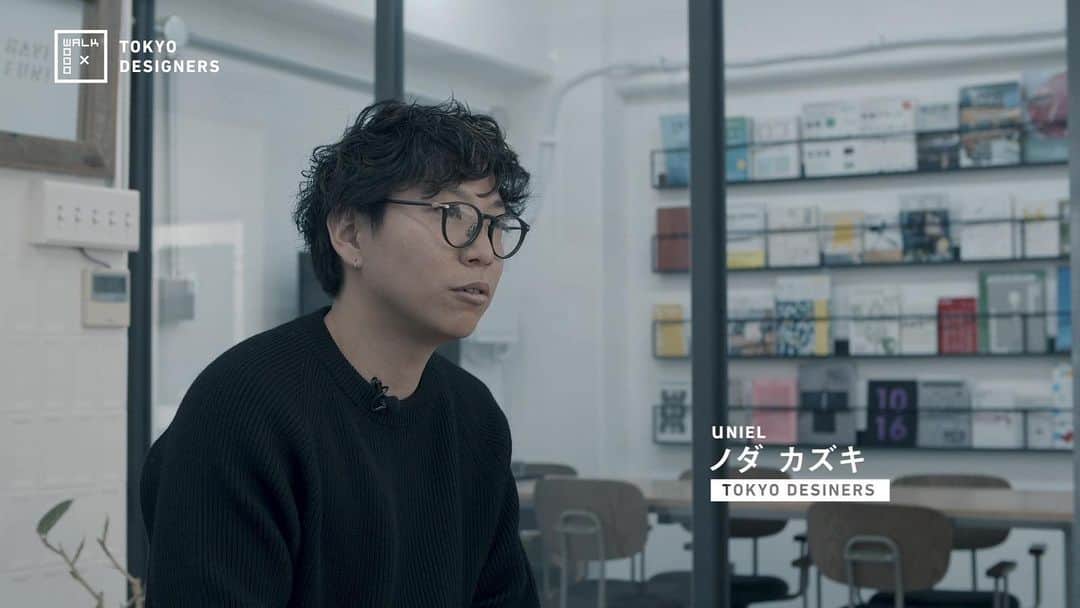 walk3000のインスタグラム：「TOKYO DESINGNERS#3 UNIEL ． ． #walk3000#walk#tokyo #japan#uniel#kichijoji #design#graphic#interview #video#youtube」