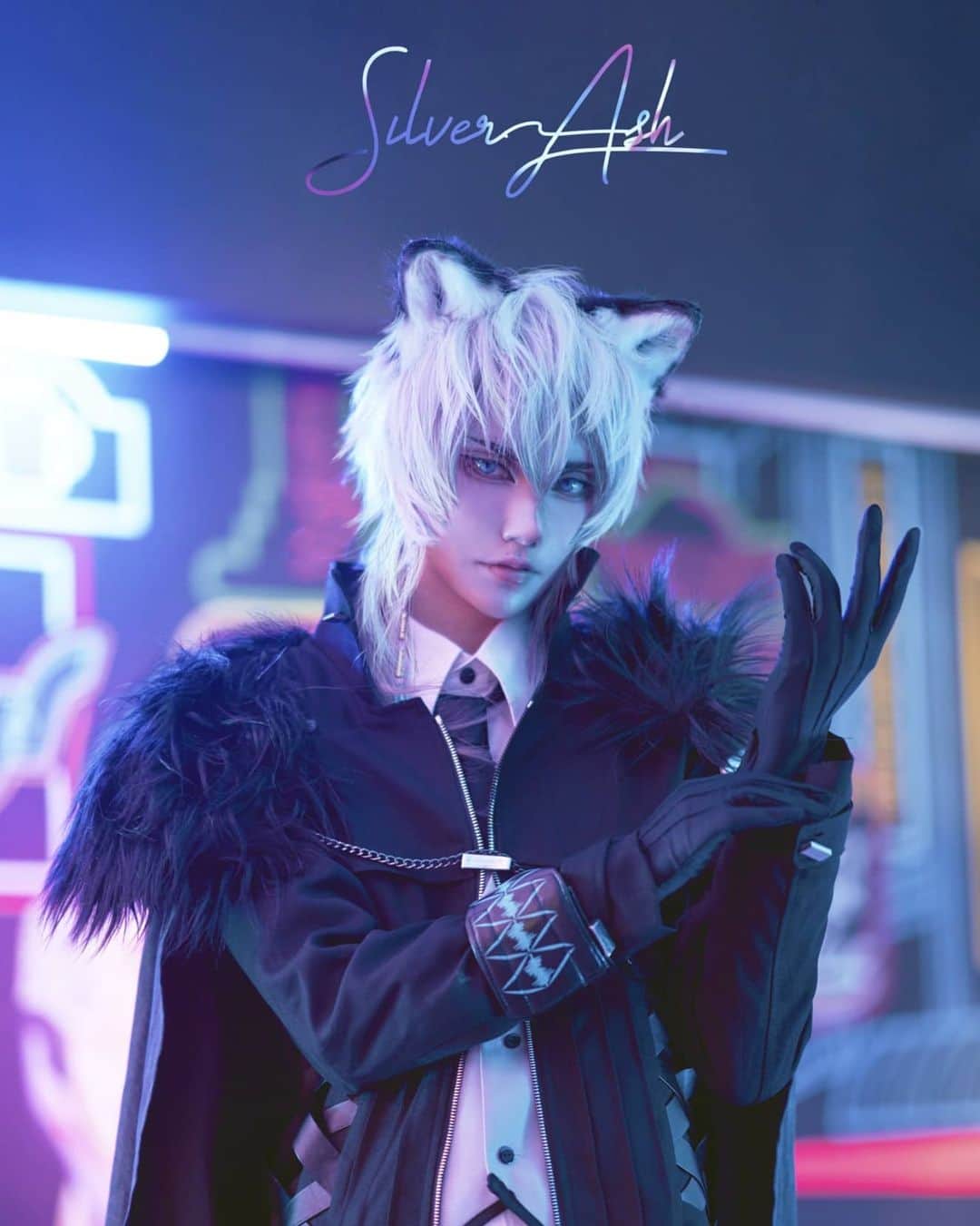 ひかりんさんのインスタグラム写真 - (ひかりんInstagram)「SilverAsh 💖 thank you @nik_yan_photography for these amazing colors #silverash #arknights #cosplay」1月28日 13時04分 - __hikarin
