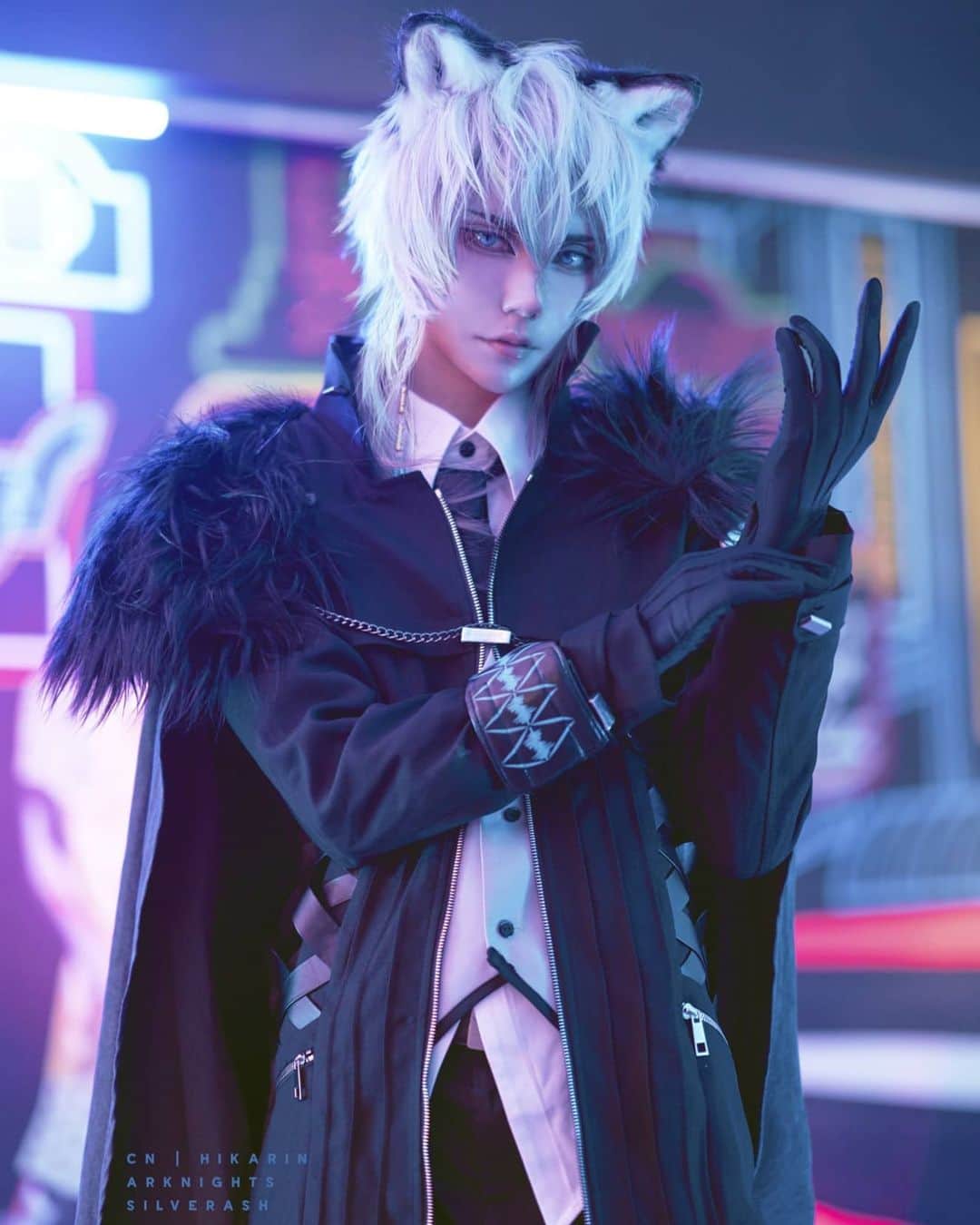 ひかりんさんのインスタグラム写真 - (ひかりんInstagram)「SilverAsh 💖 thank you @nik_yan_photography for these amazing colors #silverash #arknights #cosplay」1月28日 13時04分 - __hikarin