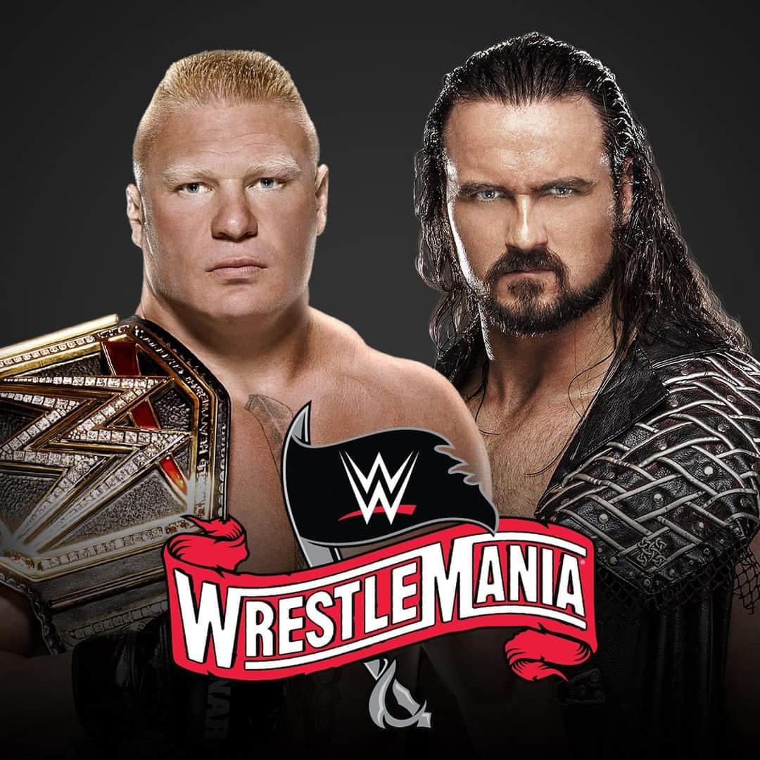WWEさんのインスタグラム写真 - (WWEInstagram)「It's official: @paulheyman's client #BrockLesnar will defend the #WWEChampionship against @dmcintyrewwe at #WrestleMania!」1月28日 14時00分 - wwe