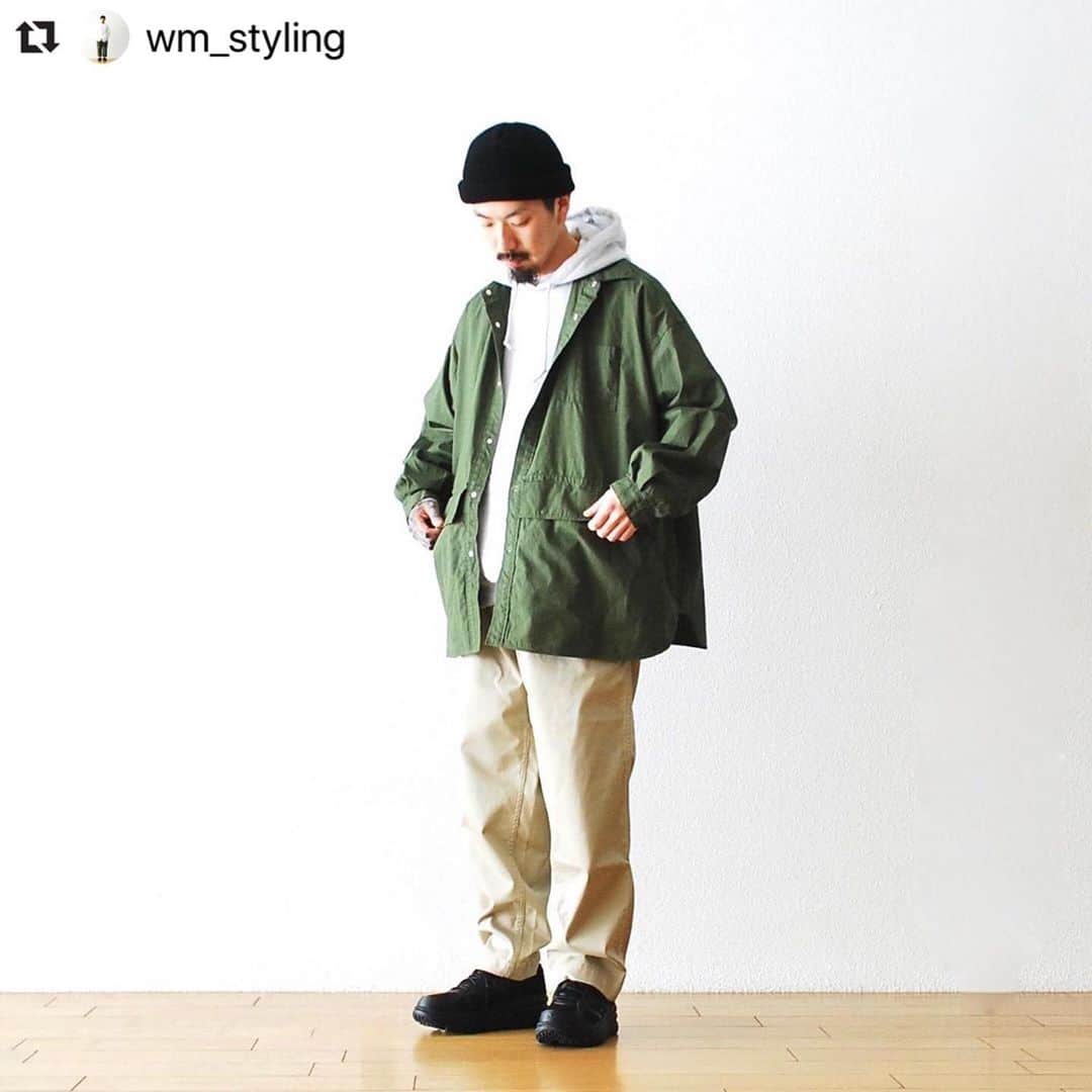 wonder_mountain_irieさんのインスタグラム写真 - (wonder_mountain_irieInstagram)「#Repost @wm_styling with @make_repost ・・・ ［#20SS_WM_styling.］ _ styling.(height 174cm weight 60kg) cap→ #NineTailor ￥5,390- shirts jacket→ #FreshService ￥24,400- hoodie→ #WONDERMOUNTAINATHLETIC CLUB ￥9,900- pants→ #nanamica ￥24,200- shoes→ #EngineeredGarments × #HOKAONEONE ￥25,300- _ 〈online store / @digital_mountain〉 → http://www.digital-mountain.net _ 【オンラインストア#DigitalMountain へのご注文】 *24時間受付 *15時までのご注文で即日発送 *1万円以上ご購入で送料無料 tel：084-973-8204 _ We can send your order overseas. Accepted payment method is by PayPal or credit card only. (AMEX is not accepted)  Ordering procedure details can be found here. >>http://www.digital-mountain.net/html/page56.html _ 本店：@Wonder_Mountain_irie 系列店：@hacbywondermountain (#japan #hiroshima #日本 #広島 #福山) _」1月28日 16時58分 - wonder_mountain_
