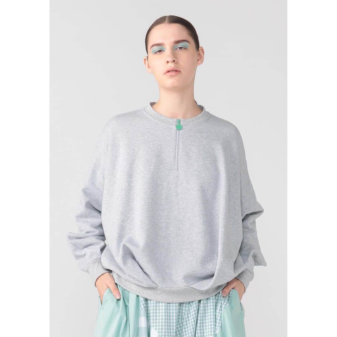 のインスタグラム：「NEW ARRIVAL  ターンスウェット 1501XUT709 GRAY 11,000YEN+TAX  IN STORES NOW  #frapbois #フラボア #frapboishalf #フラボアハーフ #2020 #spring #summer #collection #コレクション #fashion #ファッション #sweat #スウェット #tokyo #japan」