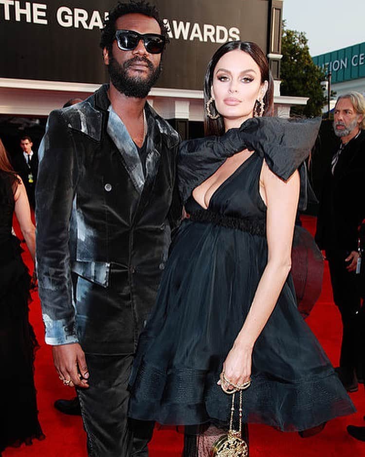 ニコール・トルンフィオのインスタグラム：「GRAMMYS 2020 @garyclarkjr 👑」