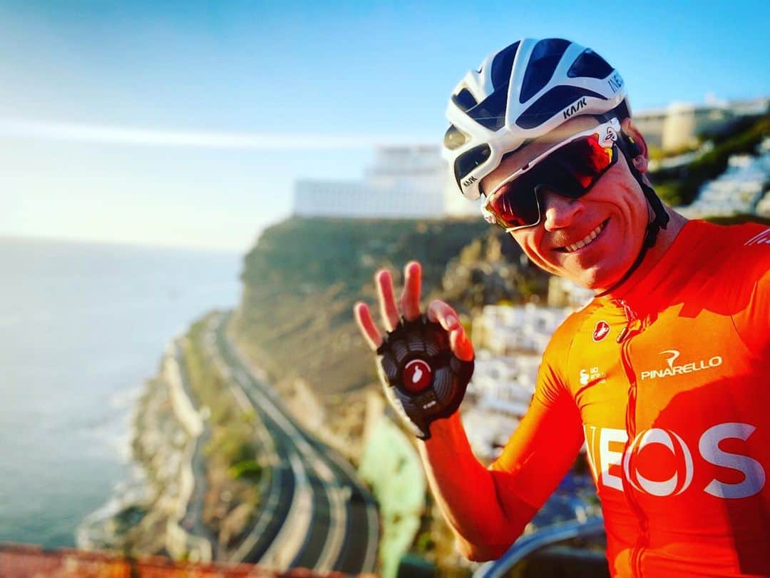 クリス・フルームさんのインスタグラム写真 - (クリス・フルームInstagram)「I have a new found appreciation for being healthy & able to ride my bike. Living my best life! 🚴🏻‍♂️ #happiness #cycling #grancanaria」1月29日 3時22分 - chrisfroome