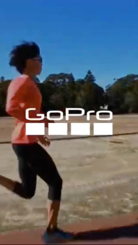 萩谷楓のインスタグラム：「走りの楽しさがつたわる動画。凄いのは桑野さんなのかGoProなのか。  #GoPro#宮崎合宿#蹴り方の癖強め#るんっ🐸 @k.airsteshikaga」