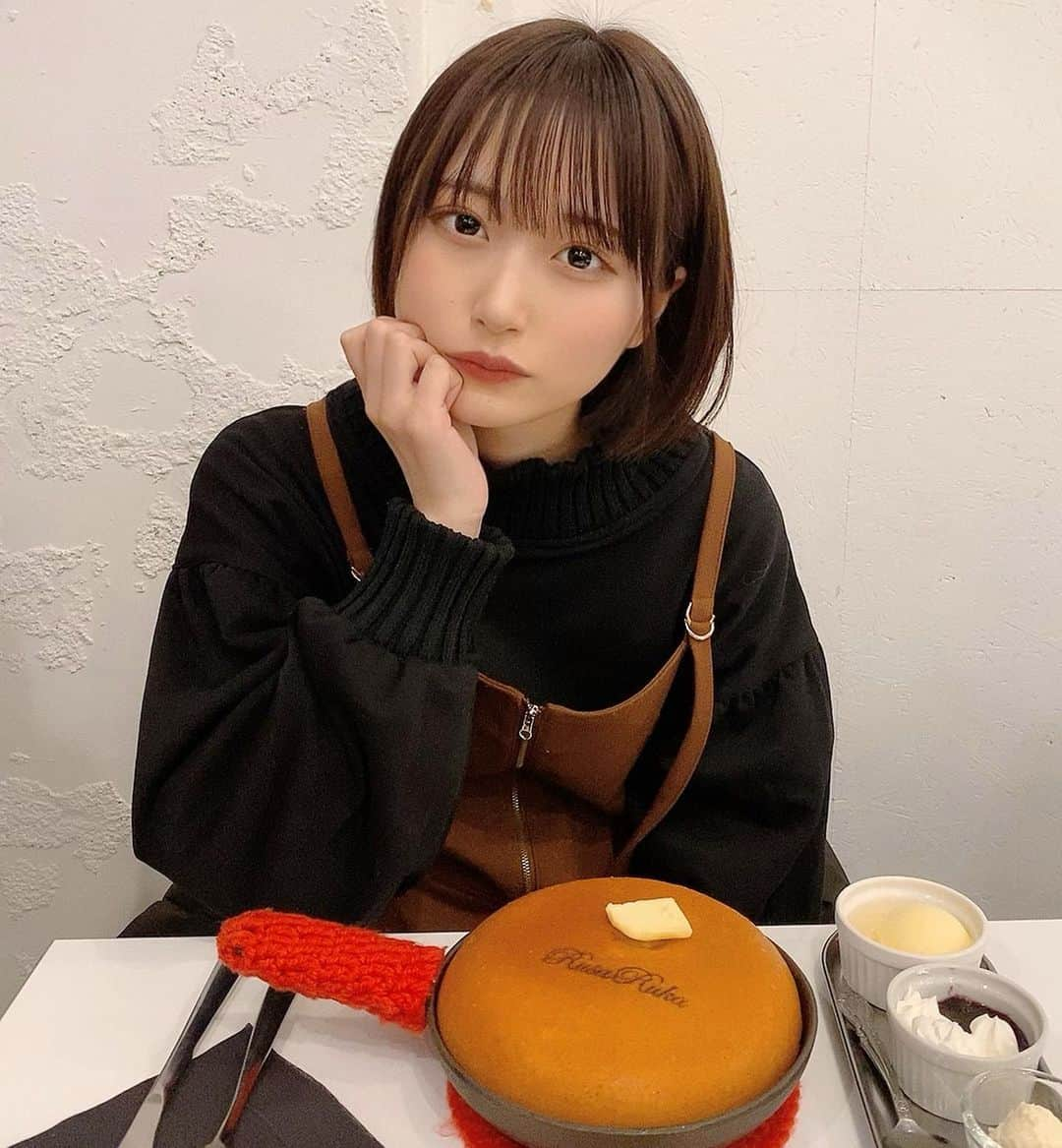 山本優菜さんのインスタグラム写真 - (山本優菜Instagram)「久しぶりに映えな物を食べた気がする  #ぐりとぐらのパンケーキ #ルサルカ自由が丘 #ルサルカ #パンケーキ #自由が丘カフェ #カフェ巡り」1月28日 19時55分 - yamamoto__yuna