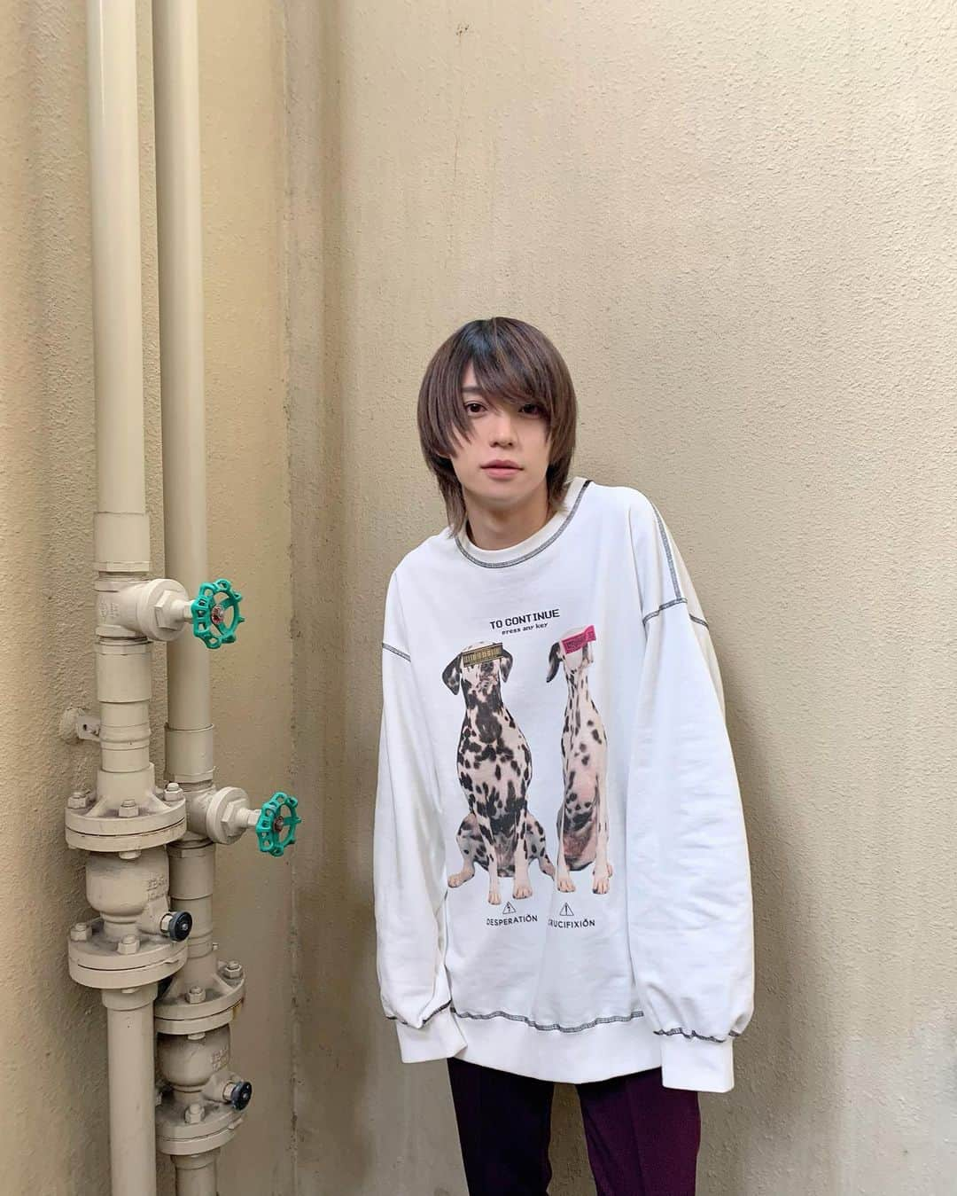 木津つばささんのインスタグラム写真 - (木津つばさInstagram)「木津×犬  sweats @shareef_official  pants @casperjohn_official 【どんな時でも心から皆を幸せに】  木津つばさ」1月28日 20時06分 - tsubasa__kizu