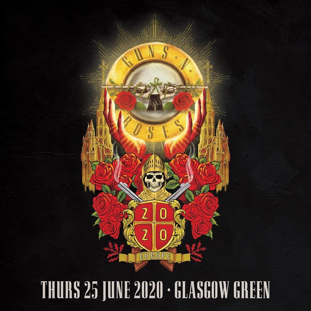 Guns N' Rosesさんのインスタグラム写真 - (Guns N' RosesInstagram)「Scotland, are you ready? 󠁧󠁢󠁳󠁣󠁴󠁿🏴󠁧󠁢󠁳󠁣󠁴󠁿 Tickets on sale Friday 9am GMT」1月28日 21時00分 - gunsnroses