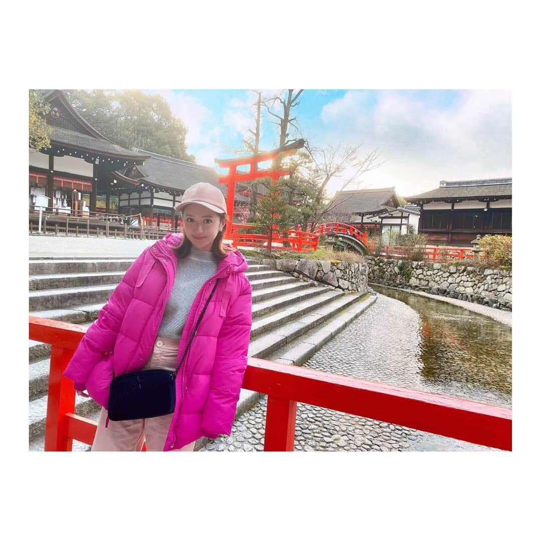 葉月ゆめさんのインスタグラム写真 - (葉月ゆめInstagram)「京都にある河合神社で美麗祈願 ⛩💠 自分のお化粧道具でお化粧をした鏡絵馬も 奉納しましたよ ♡ 空気が澄んでいて、とても気持ちよかったです。✨ #京都 #京都観光 #河合神社 #下鴨神社 #美麗祈願 #鏡絵馬 #旅行 #instagood #instalike #kyoto #kyotojapan #trip #japan」1月28日 21時15分 - yume_hazuki