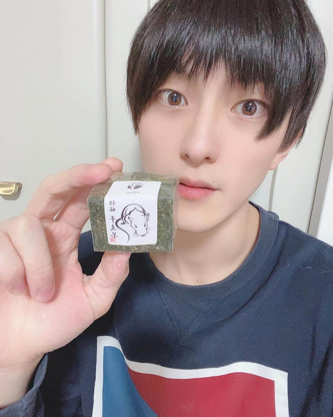 田鶴翔吾さんのインスタグラム写真 - (田鶴翔吾Instagram)「本日は干支茶をいただきます！🍵🐭 @chagama0503  このお茶金粉入りってことでめでたいお茶🍵✨ 『お祝いのお茶』だそう！  オススメは80度のお湯で1分。 少し濃い目に煎れるのがいいです。 3煎目まで飲めますよ！  寒い毎日には熱い日本茶で。  そして次の福岡で 早速来店予約入りました🌝 うれち  #chagama  #田鶴翔吾 #田鶴日本茶農園 #日本茶 #japanesetea #金粉入り #KINTO」1月28日 21時22分 - shogo_taduru