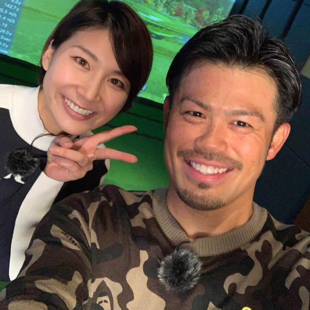 杉山美帆さんのインスタグラム写真 - (杉山美帆Instagram)「みんなのゴルフダイジェストの撮影で、元プロ野球選手の今江さん @toshiakiimae8_official  にレッスンさせて頂きました🤗 *  近日YouTubeにて配信しますのでお楽しみにー🥺🙌✨ * 流石アスリートです🥺✨気さくに話して頂いて、楽しい撮影でした😆⛳️ * とりあえず今日はラウンド撮影じゃなくて良かった🤣❄️❄️❄️ *  #今日は寒かった　#凍えてた　#インドア　#ゴルフ　#golf」1月28日 22時21分 - mih0_golf