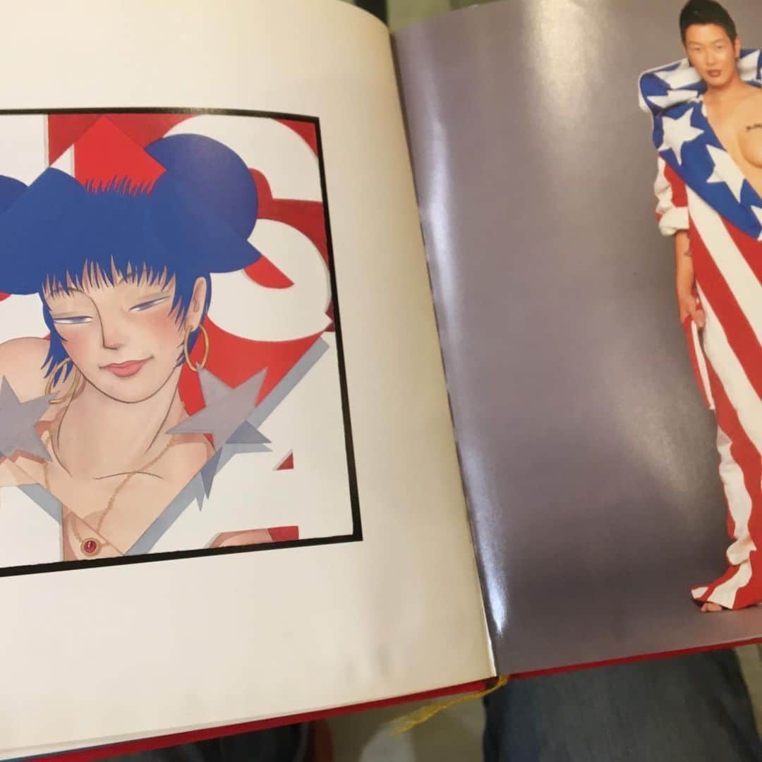 工藤村正のインスタグラム：「ピーカブー川島文夫の一冊、LAで撮影した時に描きあげた挿し絵(^-^)‼️」