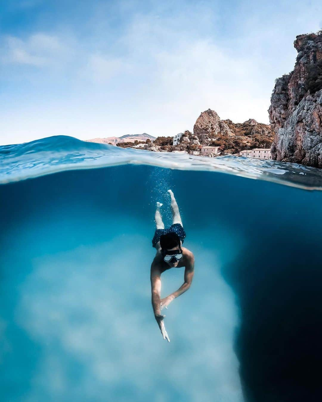 goproさんのインスタグラム写真 - (goproInstagram)「Photo of the Day: Finding silence in #Scopello. 📷 @giuseppecandela_photo • • • @GoProIT #GoProIT #GoProTravel #GoPro #OverUnder #CoastalLife #TravelTuesday」1月28日 23時16分 - gopro