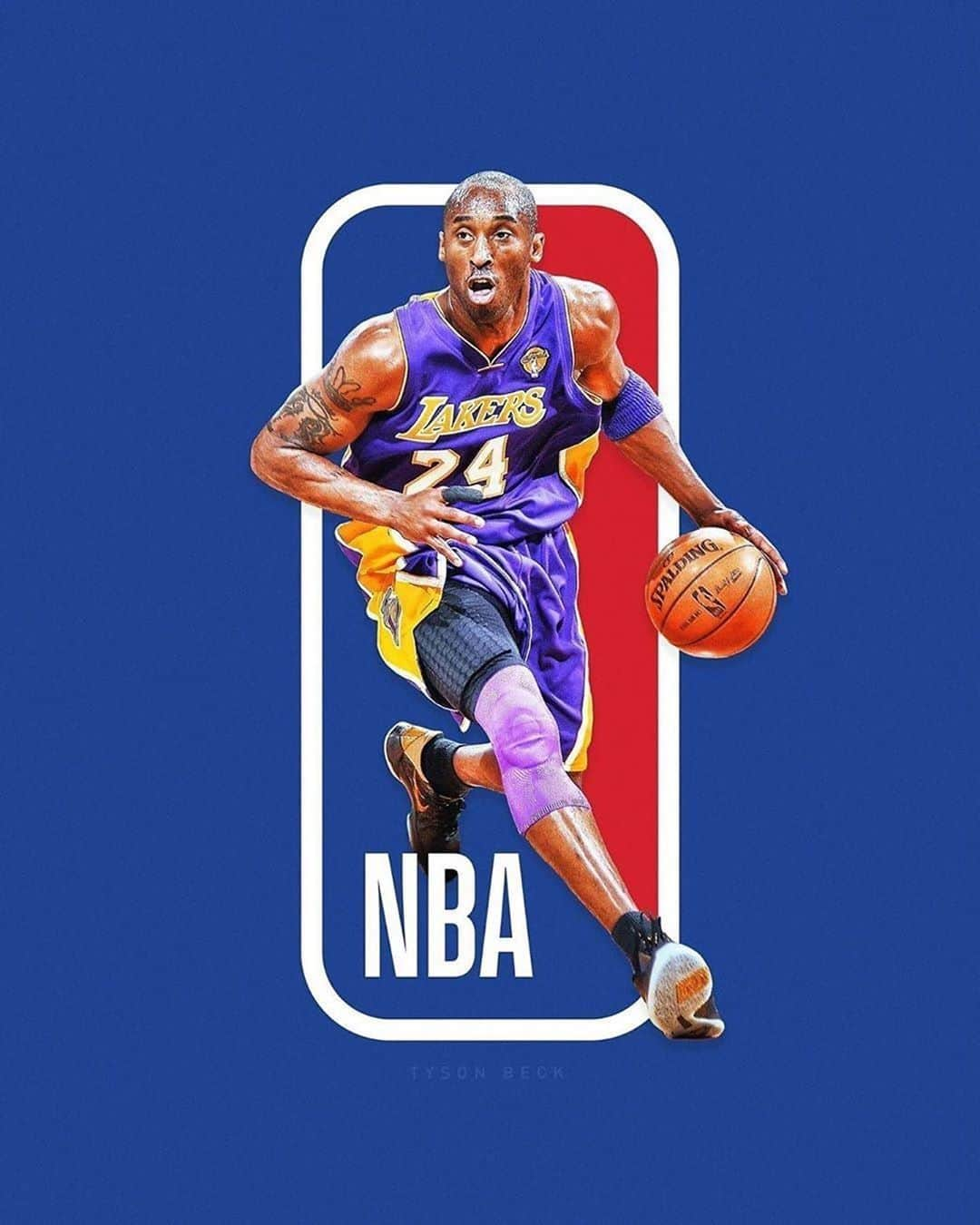 HYPEBEASTさんのインスタグラム写真 - (HYPEBEASTInstagram)「1.7 Million people have signed a petition to change the NBA logo to Kobe Bryant ❤ Hit the link in bio to sign the petition.⁠ Artwork : @tysonbeck」1月28日 23時35分 - hypebeast