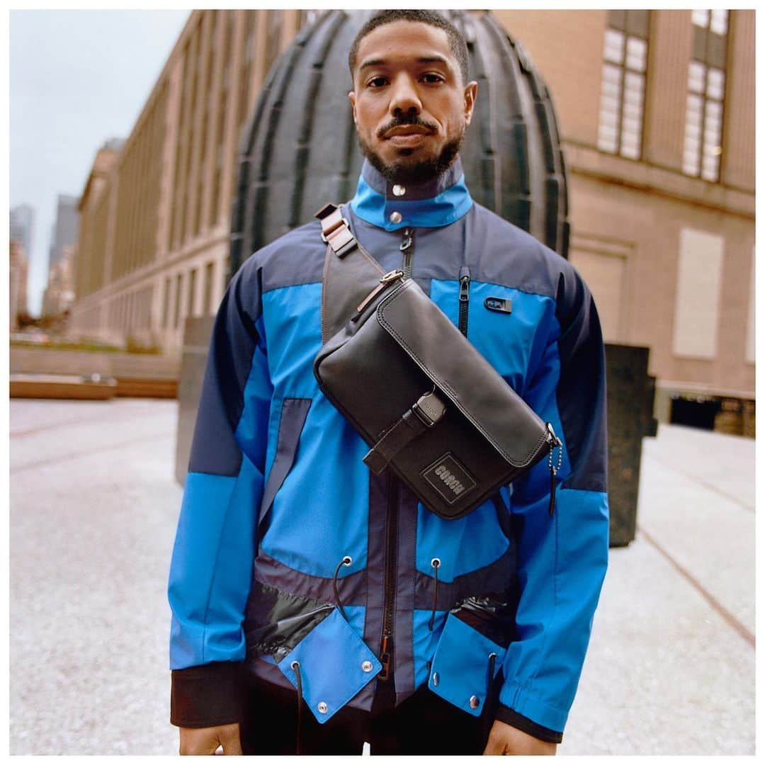 コーチさんのインスタグラム写真 - (コーチInstagram)「#MichaelBJordan plays it close to the chest with our new Pacer belt bag. #CoachxMBJ #CoachNY」1月29日 0時18分 - coach