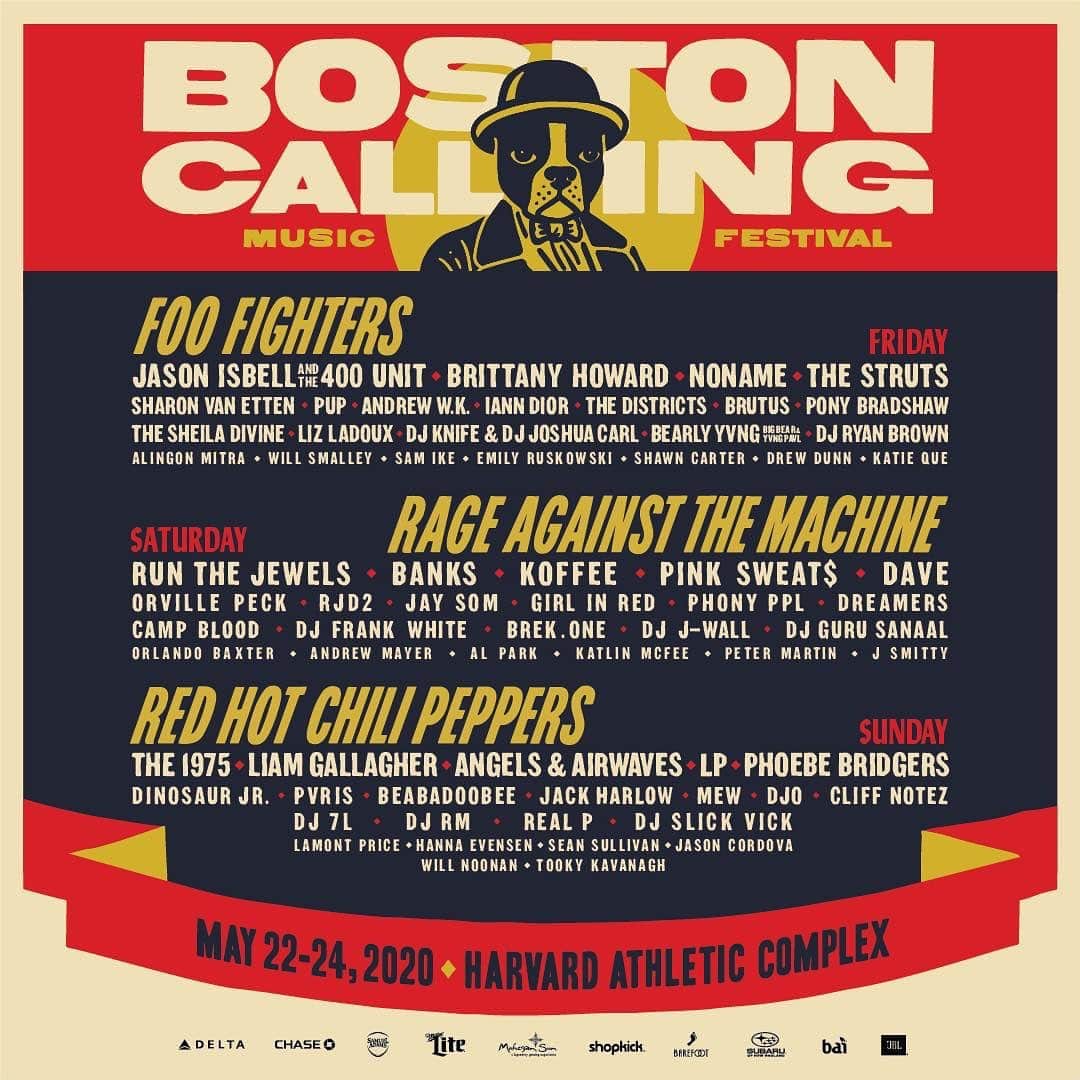 ミューのインスタグラム：「We will be at @bostoncalling on Sunday 24th May. • 🎫 Get tickets now in our story」