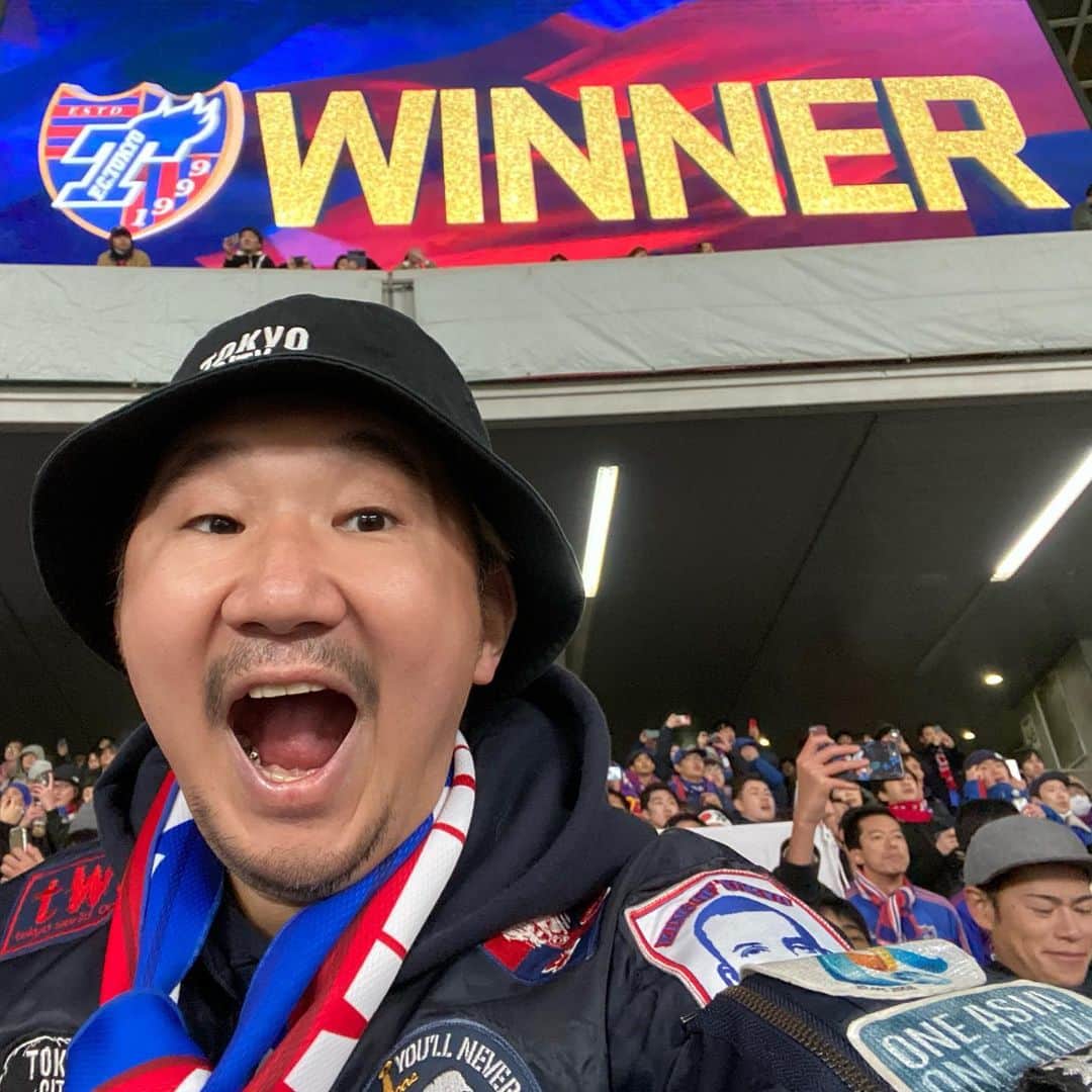 植田朝日のインスタグラム：「🔵🔴﻿ ﻿ ふ〜〜、苦しかったけど掴んだね！w﻿ ﻿ もっと楽に行くと思ったけど、敵はピッチコンディションだったかな。。。苦笑﻿ ﻿ これでアジアでの冒険が始まります‼️﻿ ﻿ まずは蔚山でやってやろうぜ！w﻿ ﻿ YMWA﻿ ﻿ #tokyo12」