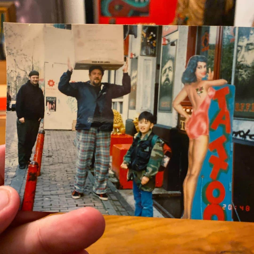 アムステルダム・タトゥー・ミュージアムのインスタグラム：「My old shop with hori yoshi 3 son@hori yoshi3」