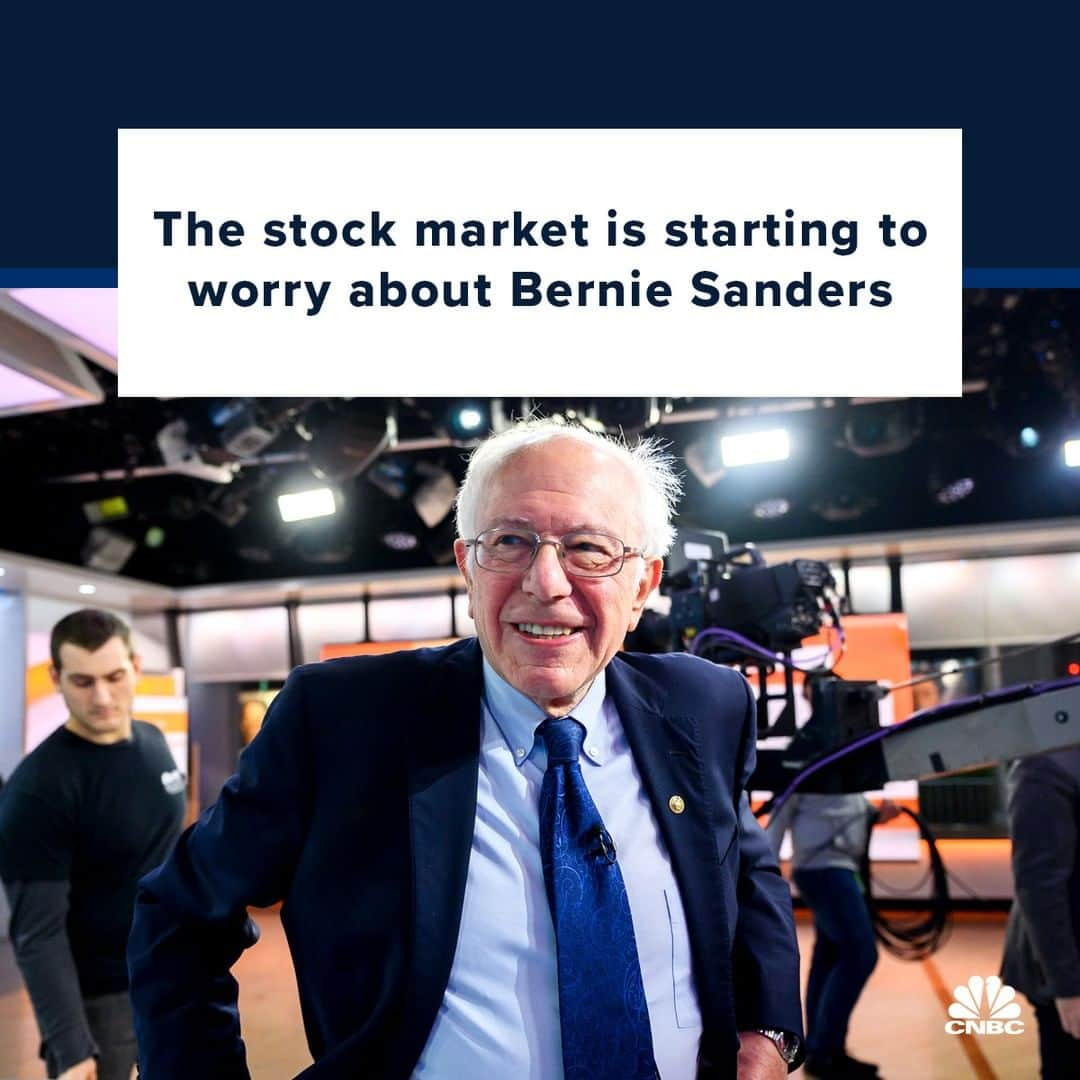 CNBCさんのインスタグラム写真 - (CNBCInstagram)「Investors are feeling the Bern – and they don’t like it.⁠ ⁠ Shares of the nation’s leading health insurance companies sank Monday after new polling data showed Sen. Bernie Sanders eclipsed former VP Joe Biden among Iowans one week before the state’s key Democratic caucuses. ⁠ ⁠ A Sanders win in Iowa could trigger what one expert calls a Sanders “scare,” in which investors realize he may have a real shot at the Democratic nomination. “If Bernie Sanders became president, I think stock prices should be 30% to 40% lower than they are now,” another expert said. ⁠ ⁠ Which stocks would be most impacted? Find out at the link in bio.⁠」1月29日 2時02分 - cnbc