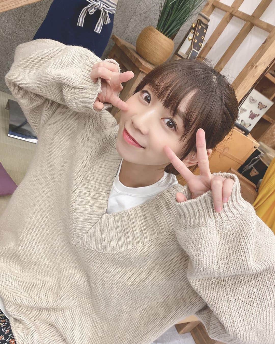 吉川千愛のインスタグラム：「こんにちあ✌️✌️🧡 #LinQ #吉川千愛　#こんにちあ #あいんちゅ　#福岡　#fukuoka #博多　#hakata #天神　#tenjin #mystic #ミスティック」