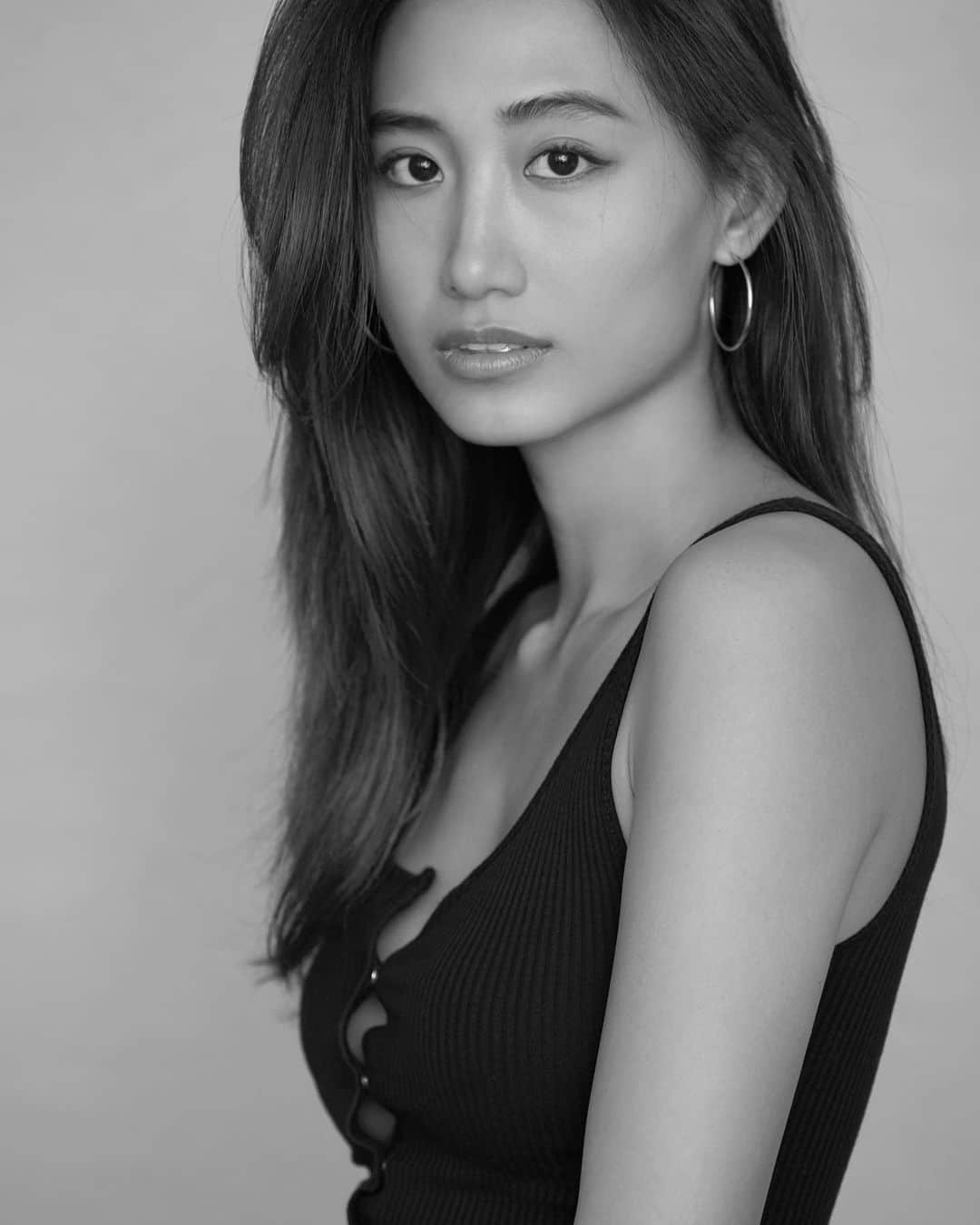 白雪のインスタグラム：「My first shoot in LA☺️🙌🏼 Thank you for having me  @shintani san🌴✨」