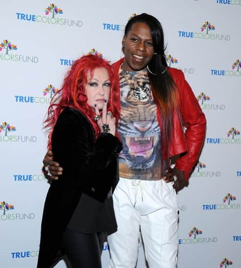 シンディ・ローパーさんのインスタグラム写真 - (シンディ・ローパーInstagram)「Happy Birthday @bigfreedia!! 🎂✨🎉」1月29日 4時44分 - cyndilauper