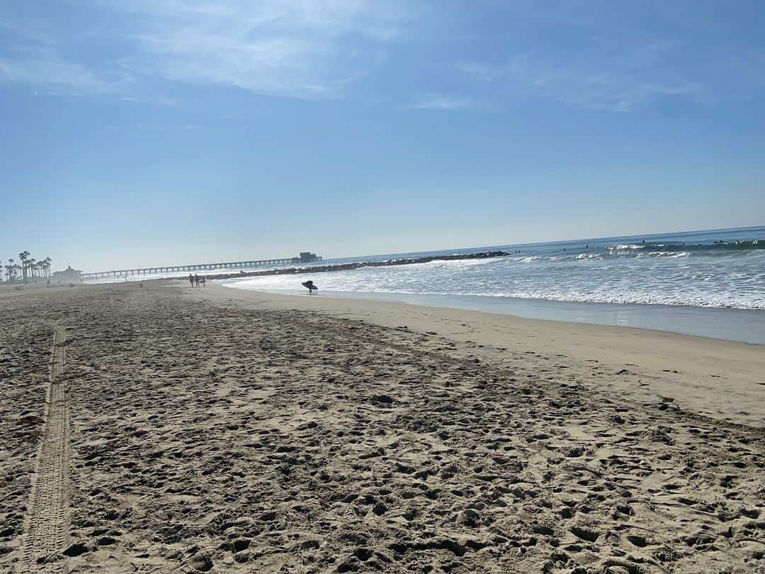 綿貫陽介のインスタグラム：「Day off😎 海までちょびランしてきました！🏃‍♂️ #トレーニング #ランニング #海 #サングラス #オークリーのサングラスまじつけやすい」